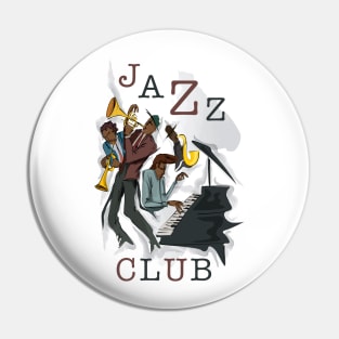 Jazz Club Pin