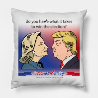 Hillary Clinton vs. Donald Trump Pillow