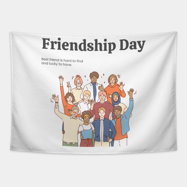 International Friendship Day Original Tapestry by StanleysDesigns