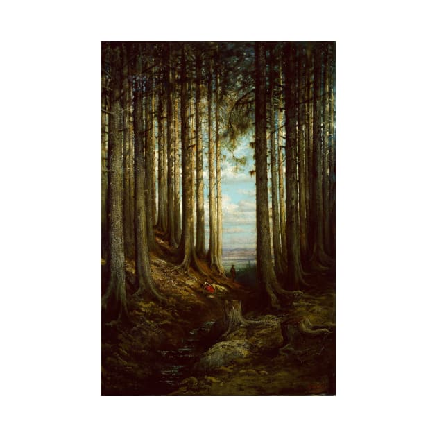 Alpine Scene by Gustave Dore by Classic Art Stall