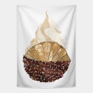 Ice cream - oyster / clam shell Tapestry