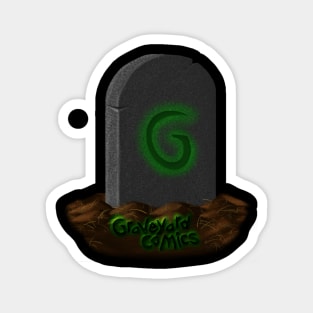 Graveyard Comics Tombstone Magnet