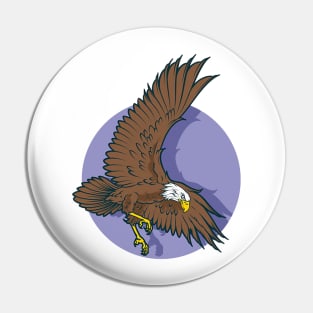 Flying eagle Pin