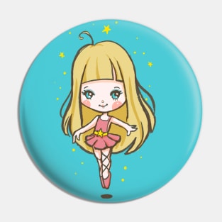 Cute ballerina Pin