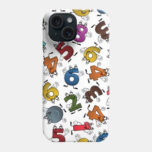 Numbers Patterns Phone Case