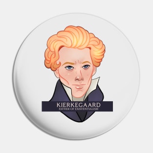 Kierkegaard, Father of Existentialism Pin