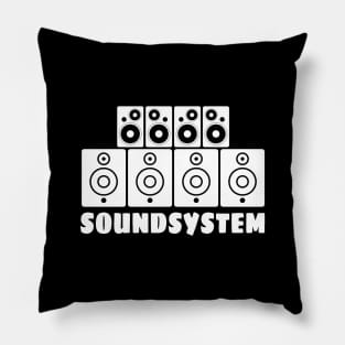 Hardtek Soundsystem Pillow