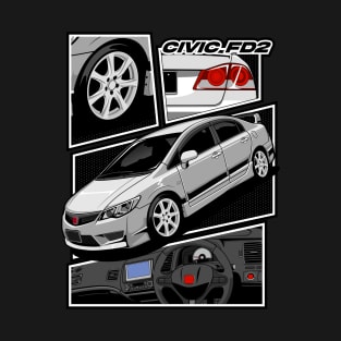 Civic FD2 Type R T-Shirt