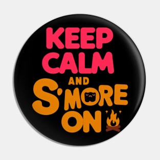 Marshmallow S'more On Pin