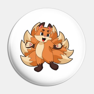 Funny Fox Pin