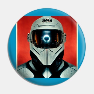 SOS battle pilot Pin