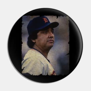 Aurelio Lopez in Detroit Tigers Pin