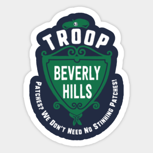 Troop Beverly Hills Stickers Teepublic Uk