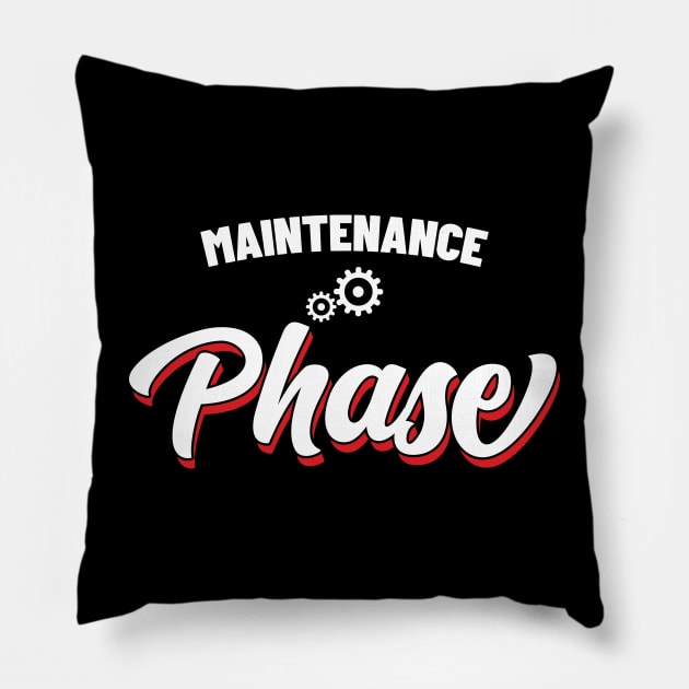 Maintenance Phase v11 Pillow by Emma