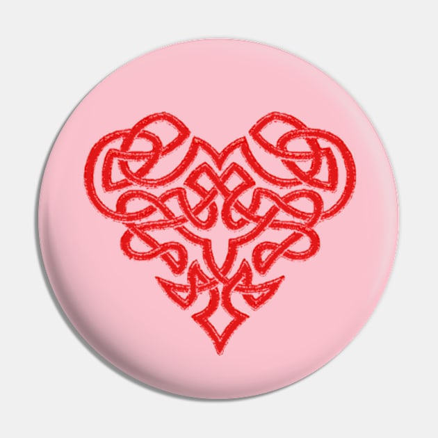 Heart Connection Pin by Vick Debergh