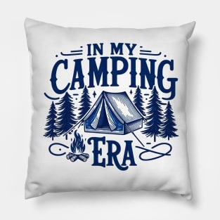 Rustic Camp Vibes ‘In My Camping Era’ Pillow