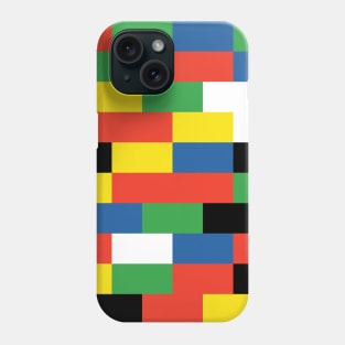 Rainbow Brick Wall Pattern Phone Case