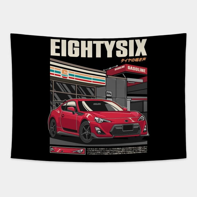 GT86 Tapestry by squealtires