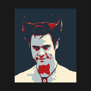 Jim Carrey Cosplays Red Devil T-Shirt