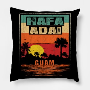 Hafa Adai Guam Seal Pillow