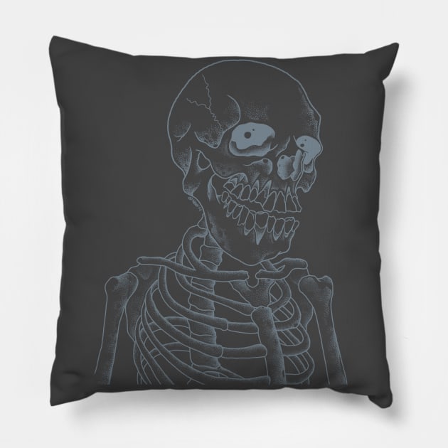 Dead by hate - Invert Version Pillow by Arvilainoid