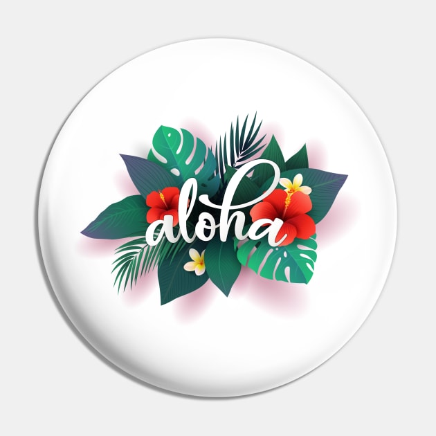 Aloha Pin by Mako Design 