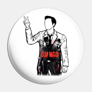 Quentin Tarantino, Director of Django Unchained Pin