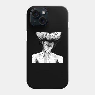 the mark of the wolves garou martial art expert in anime style ecopop in dark Phone Case