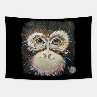 Just Monkeying Around Original Art Painting Tapestry