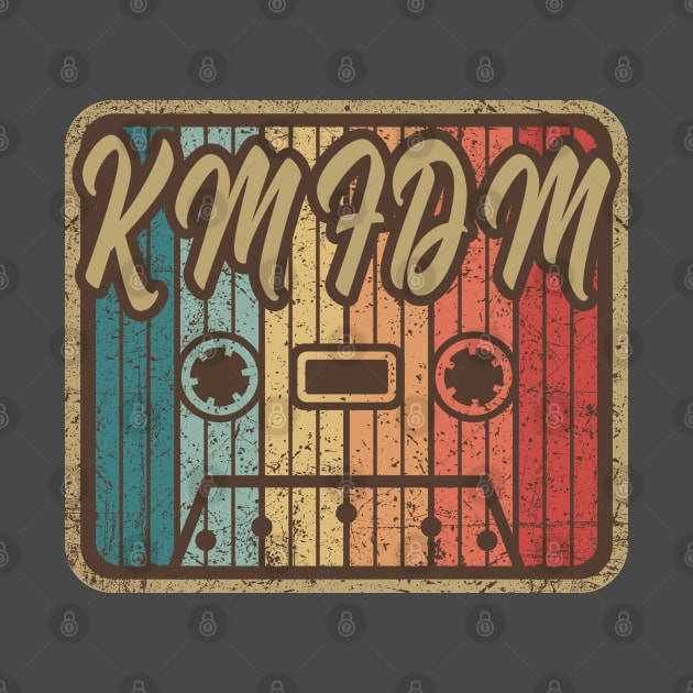 KMFDM Vintage Cassette by penciltimes