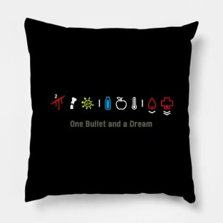 Health Icons - Fan Art Pillow