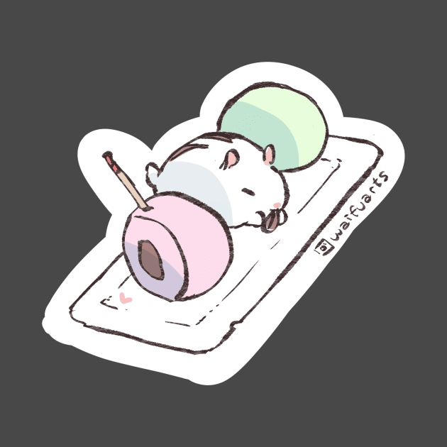 Mochi Hamster by waifuarts