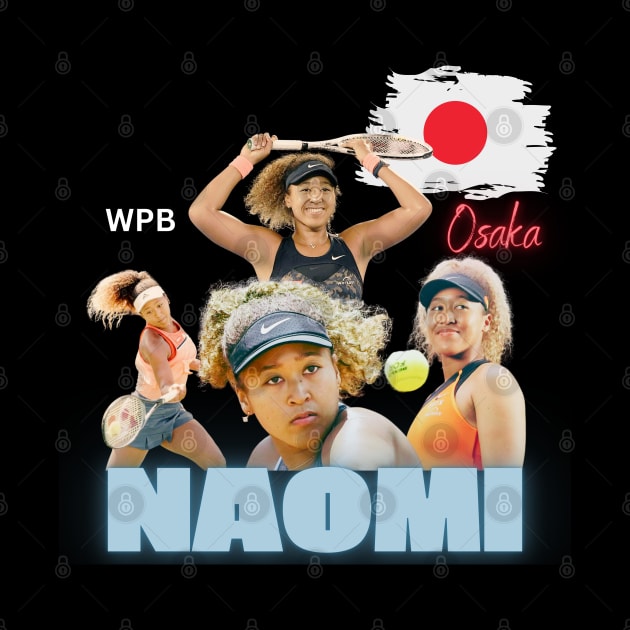 Naomi Osaka - Unstoppable Force by WPB Sports shop