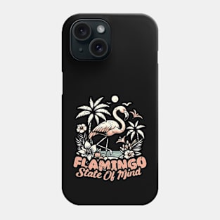 Flamingo State of Mind // Vintage Design Phone Case