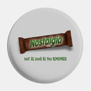 Nostalgia Chocolate Bar Pin