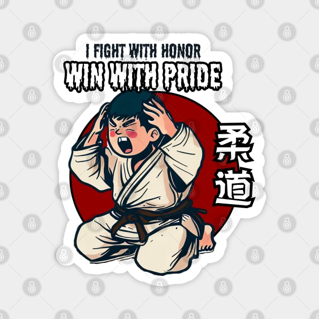 I fight with honour Magnet by Japanese Fever