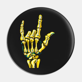 Skeleton Hand Pin