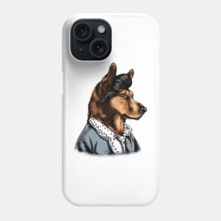 The 70s Rock Star Dog Phone Case