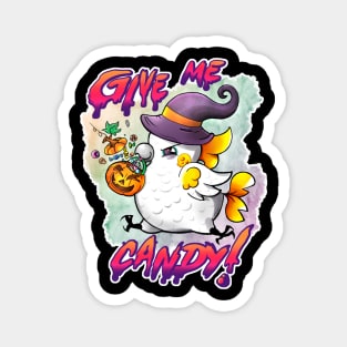 Halloween - Give me Candy! Magnet