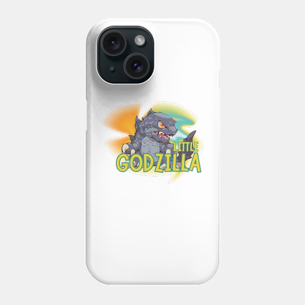 Little Godzilla Phone Case by Aezranits