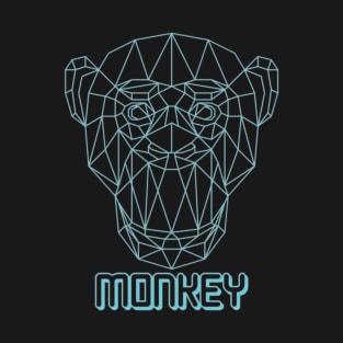 geometric monkey T-Shirt