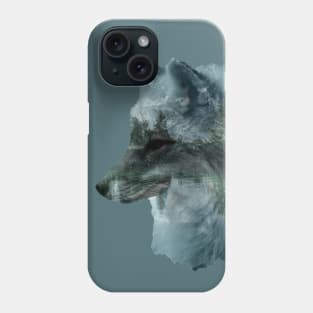 Kawaii mountain fox Phone Case