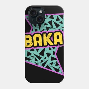 Rad 90s Anime Baka Phone Case