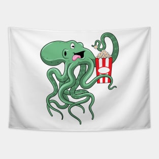 Octopus with Popcorn Tapestry