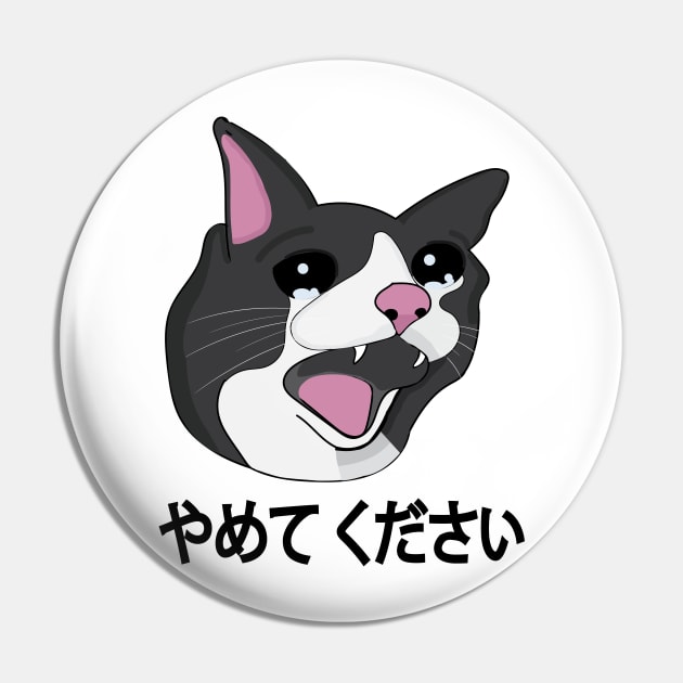 Yamete Kudasai Meme Crying Cat Yamero Japanese Words - Cat Memes - Pin ...