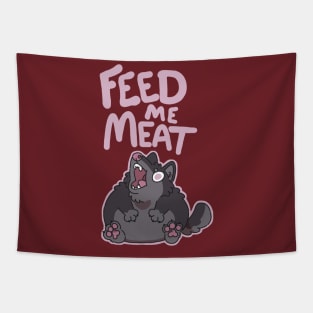 Feed Me Meat Tapestry