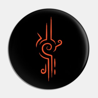 Mystic Glyph Red Pin