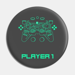 Player 1 Pin