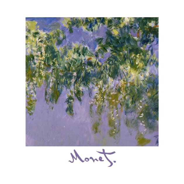 Wisteria by Claude Monet by Naves