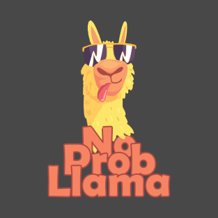 No Prob-Llama Funny T-Shirt